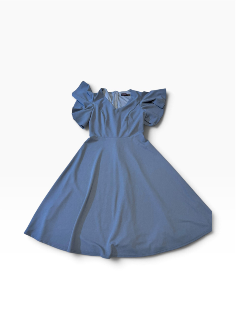 Women's Bridesmay Blue Midi Dress Size M